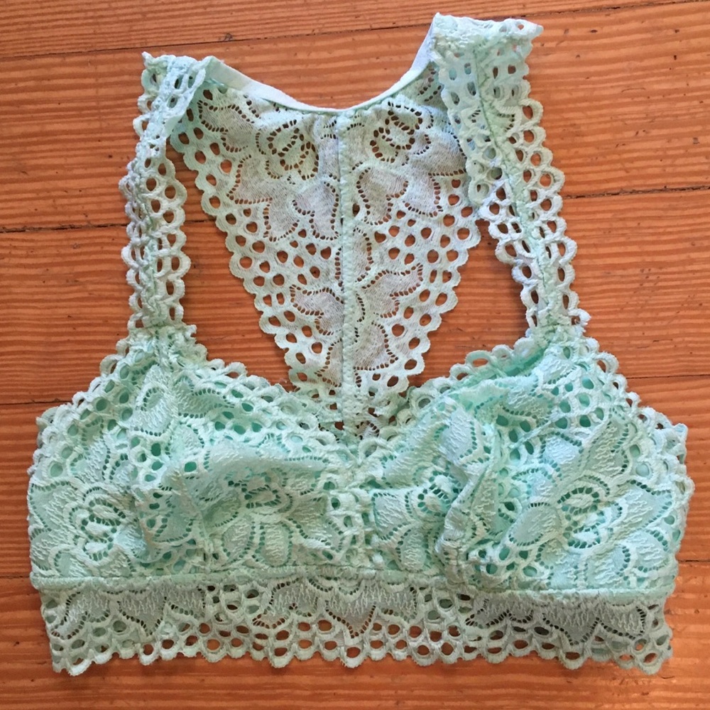 Lot of 7 Aerie and Gilly Hicks bras bralettes All Sz S - Picture 9 of 16